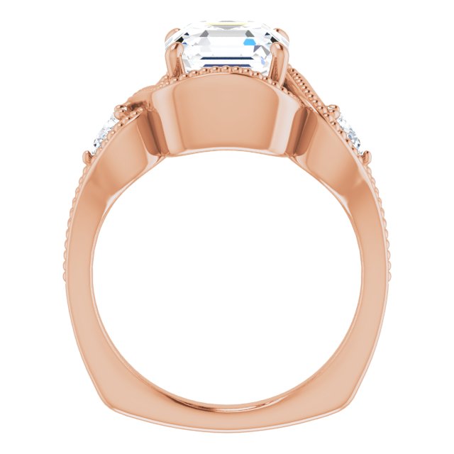 Asscher Ring Mounting