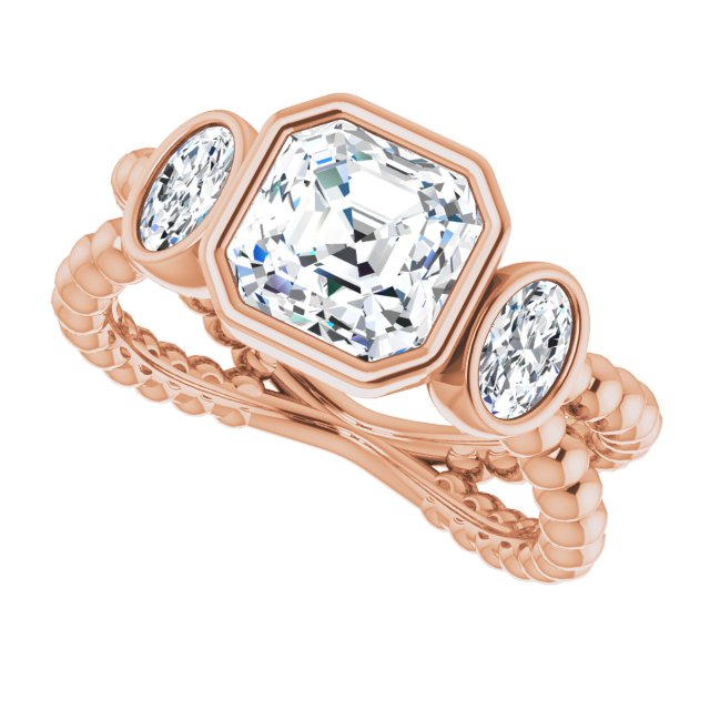 Asscher Ring Mounting