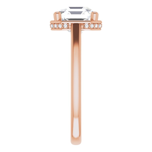 Asscher Ring Mounting