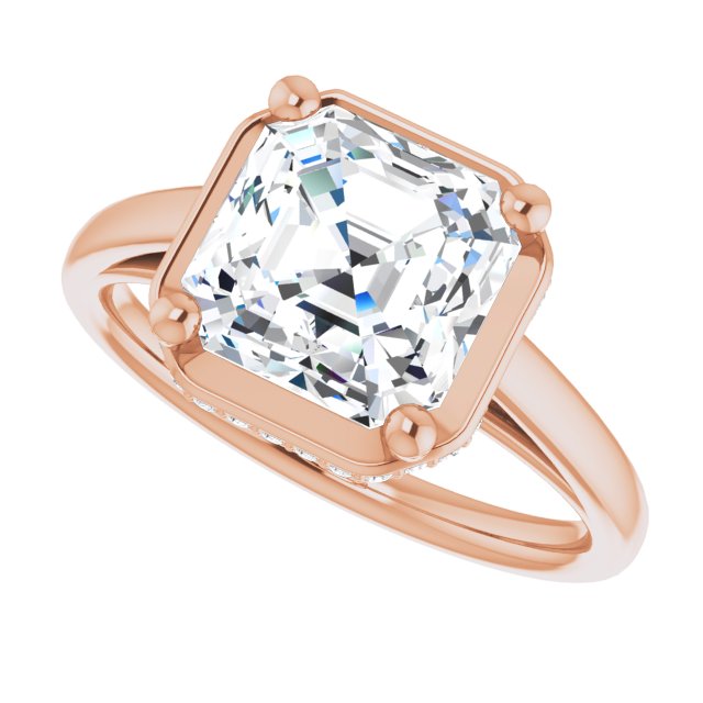 Asscher Ring Mounting