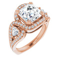 Asscher Ring Mounting