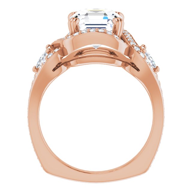 Asscher Ring Mounting