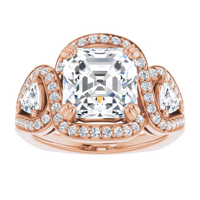 Asscher Ring Mounting