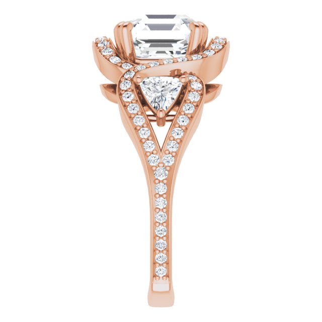 Asscher Ring Mounting