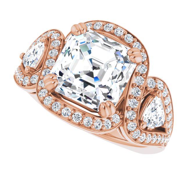 Asscher Ring Mounting