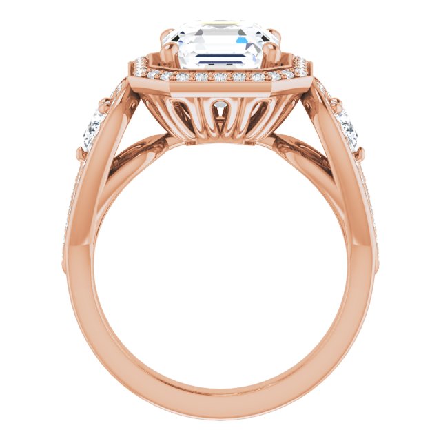 Asscher Ring Mounting