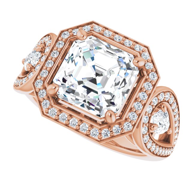 Asscher Ring Mounting