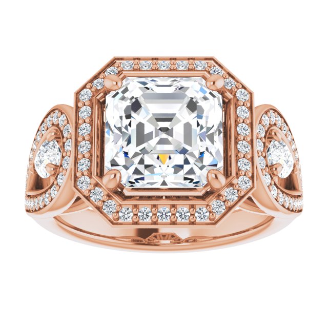 Asscher Ring Mounting