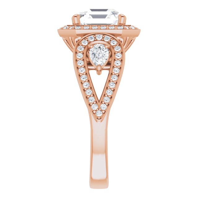 Asscher Ring Mounting