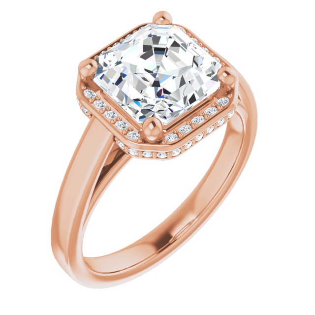 Asscher Ring Mounting