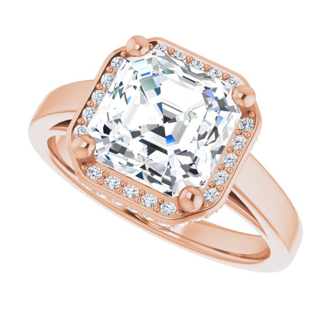 Asscher Ring Mounting