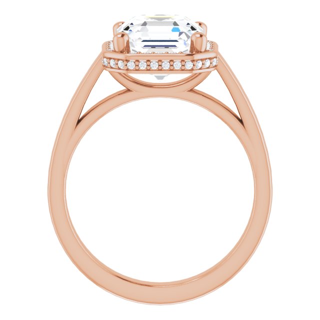Asscher Ring Mounting
