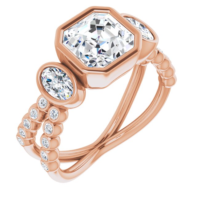 Asscher Ring Mounting