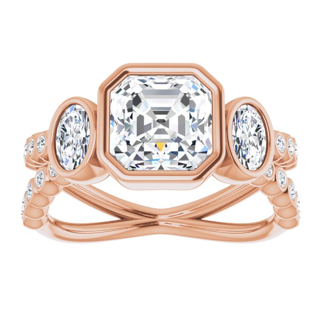 Asscher Ring Mounting
