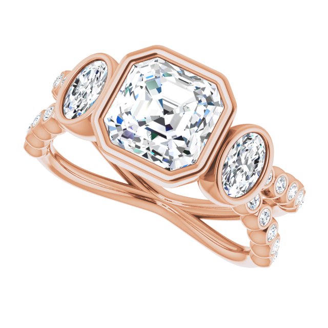 Asscher Ring Mounting
