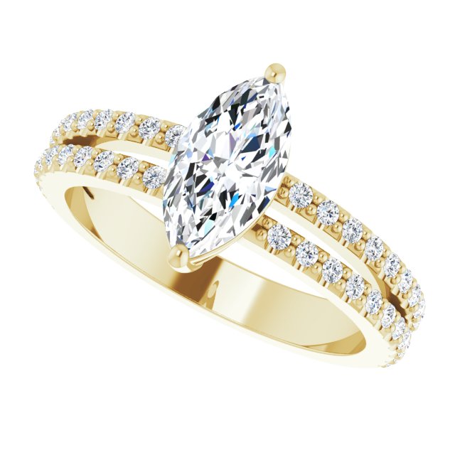 Marquise Ring Mounting