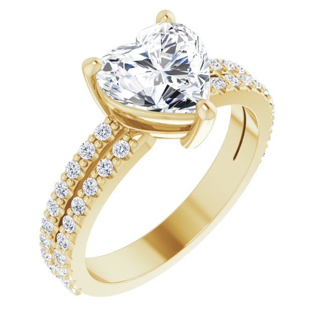 Heart Ring Mounting