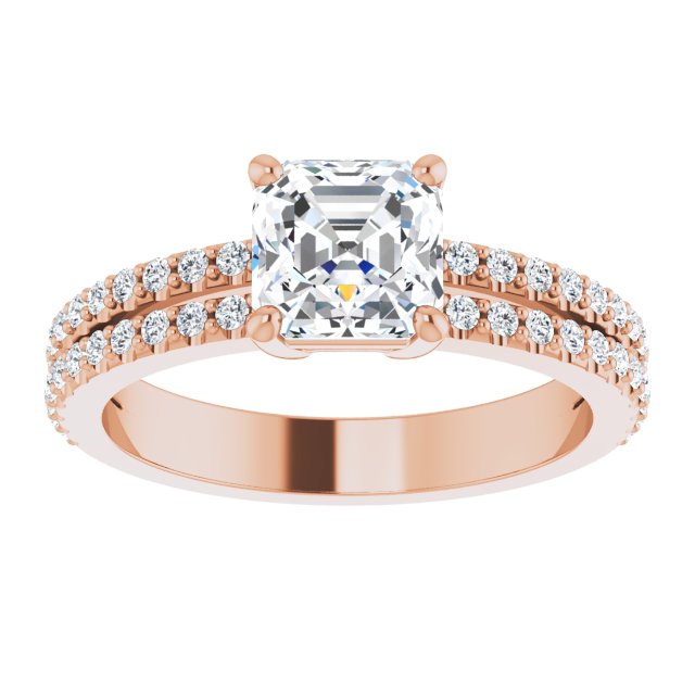Asscher Ring Mounting