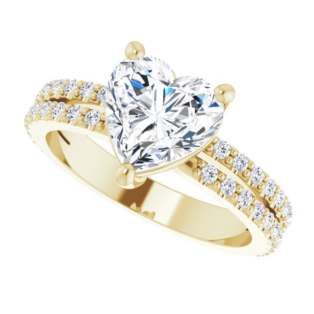 Heart Ring Mounting