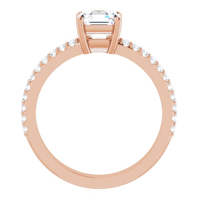 Asscher Ring Mounting