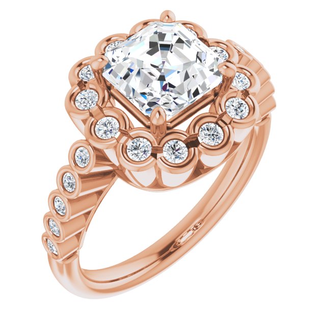 Asscher Ring Mounting