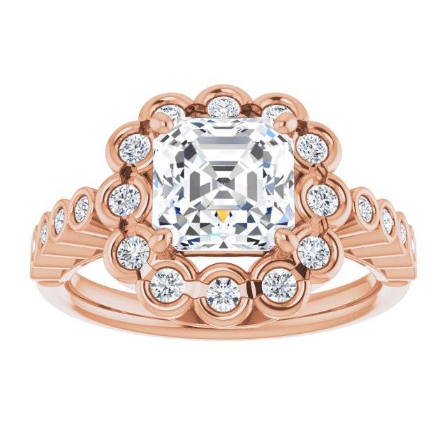 Asscher Ring Mounting