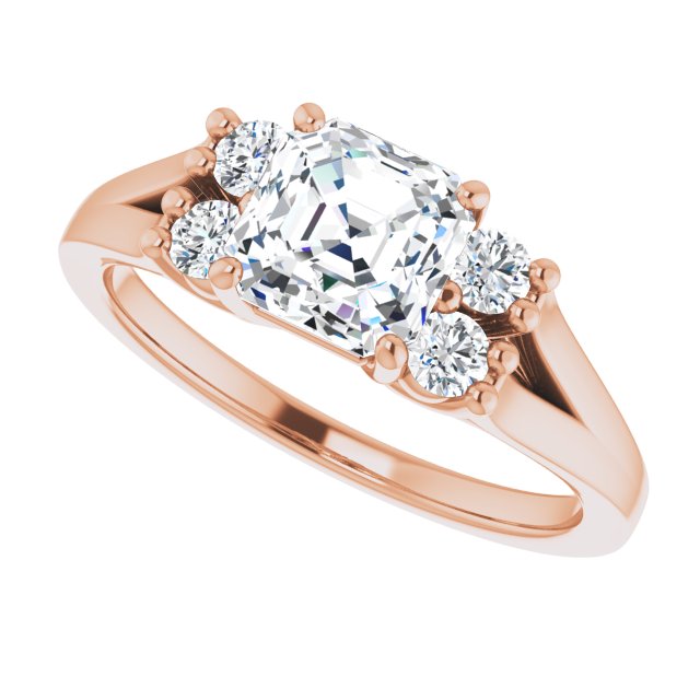 Asscher Ring Mounting