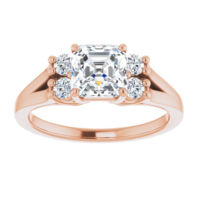 Asscher Ring Mounting