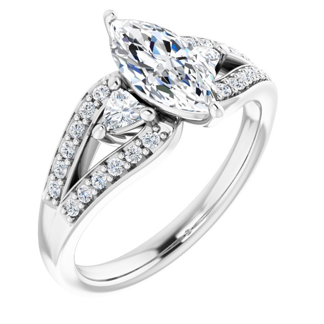 Marquise Ring Mounting