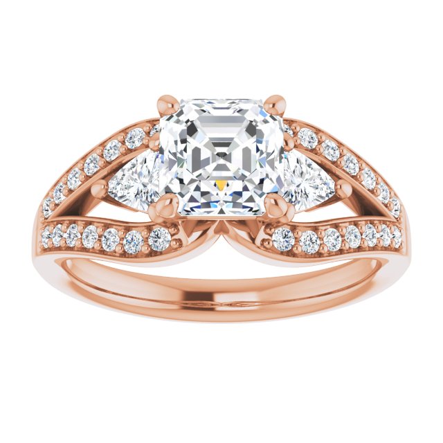 Asscher Ring Mounting