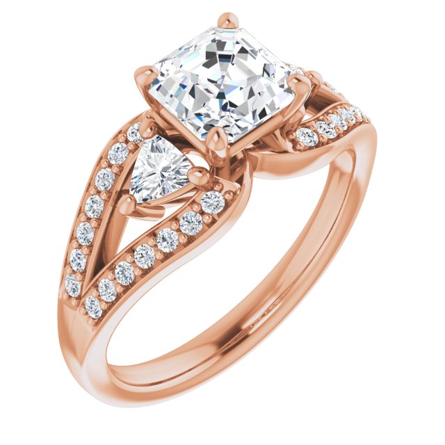 Asscher Ring Mounting
