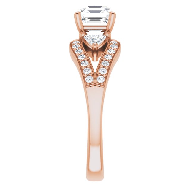 Asscher Ring Mounting