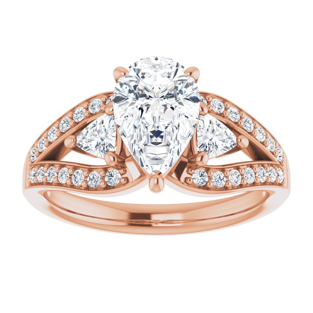 Pear Ring Mounting