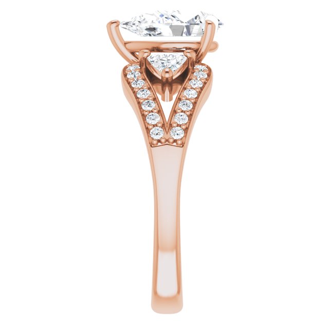 Pear Ring Mounting