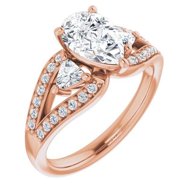 Pear Ring Mounting