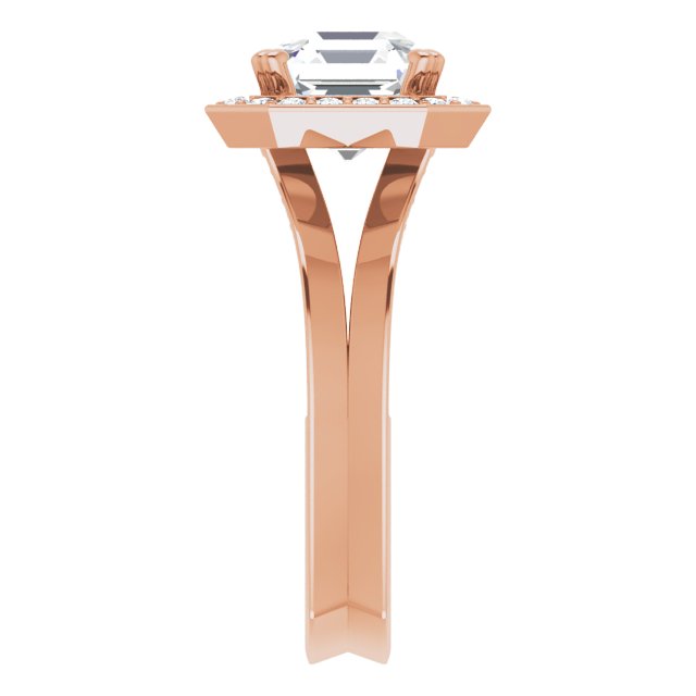 Asscher Ring Mounting