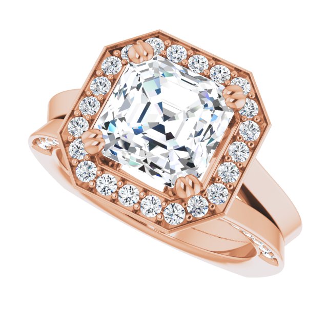 Asscher Ring Mounting