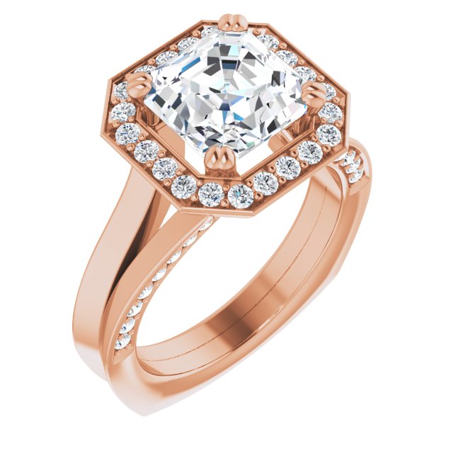 Asscher Ring Mounting