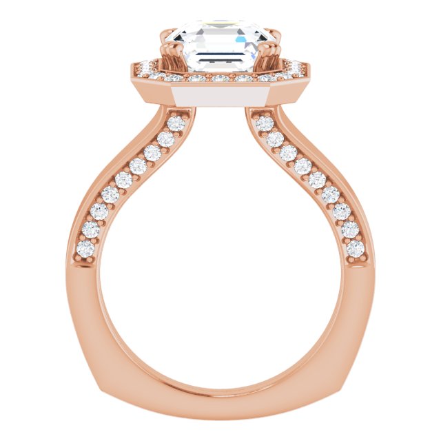 Asscher Ring Mounting