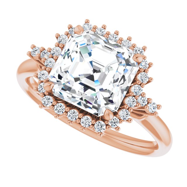 Asscher Ring Mounting