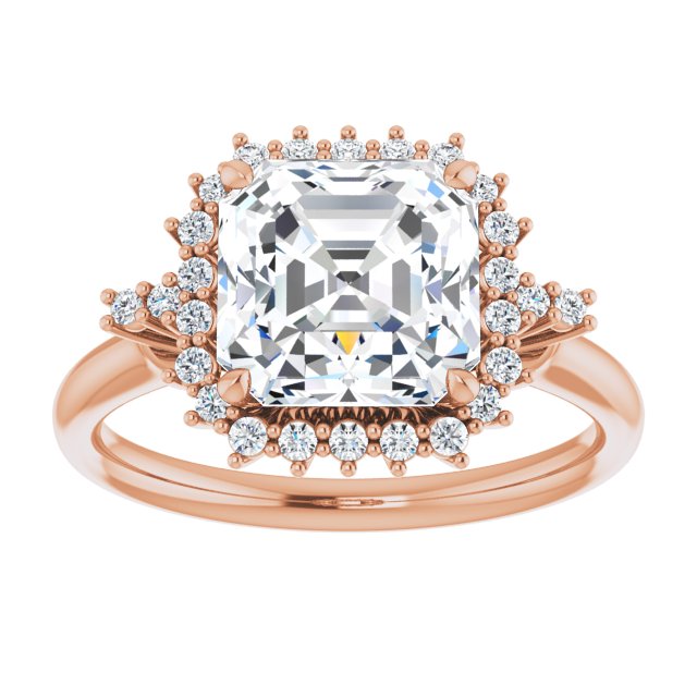 Asscher Ring Mounting