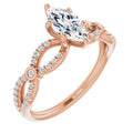 Marquise Engagement Ring Mounting