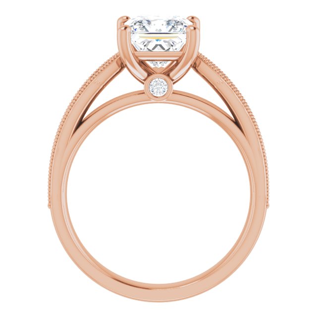 Square Engagement Ring Mounting