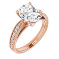 Oval Engagement Ring Mounting