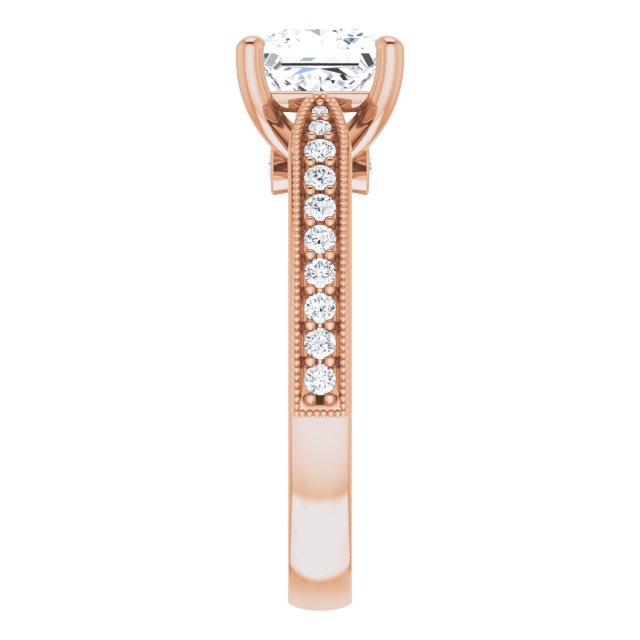 Square Engagement Ring Mounting