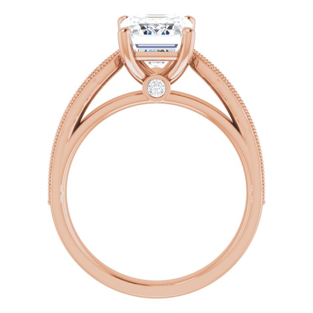Emerald Engagement Ring Mounting