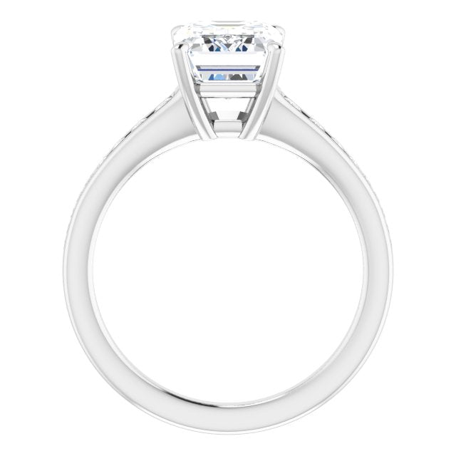 Emerald Engagement Ring Mounting