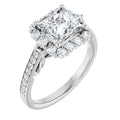 Square Engagement Ring Mounting