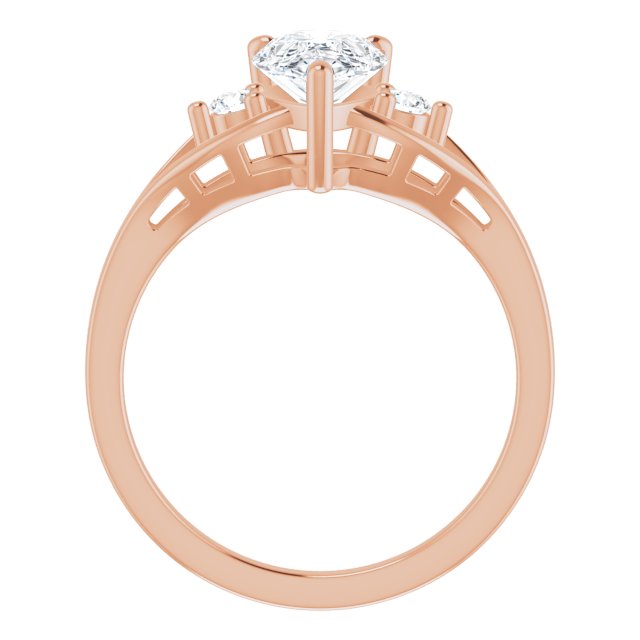 Pear Ring Mounting