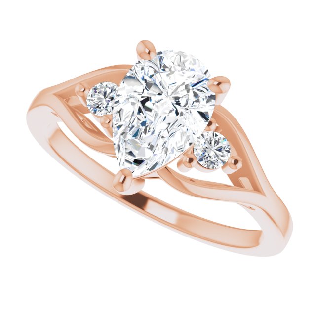 Pear Ring Mounting